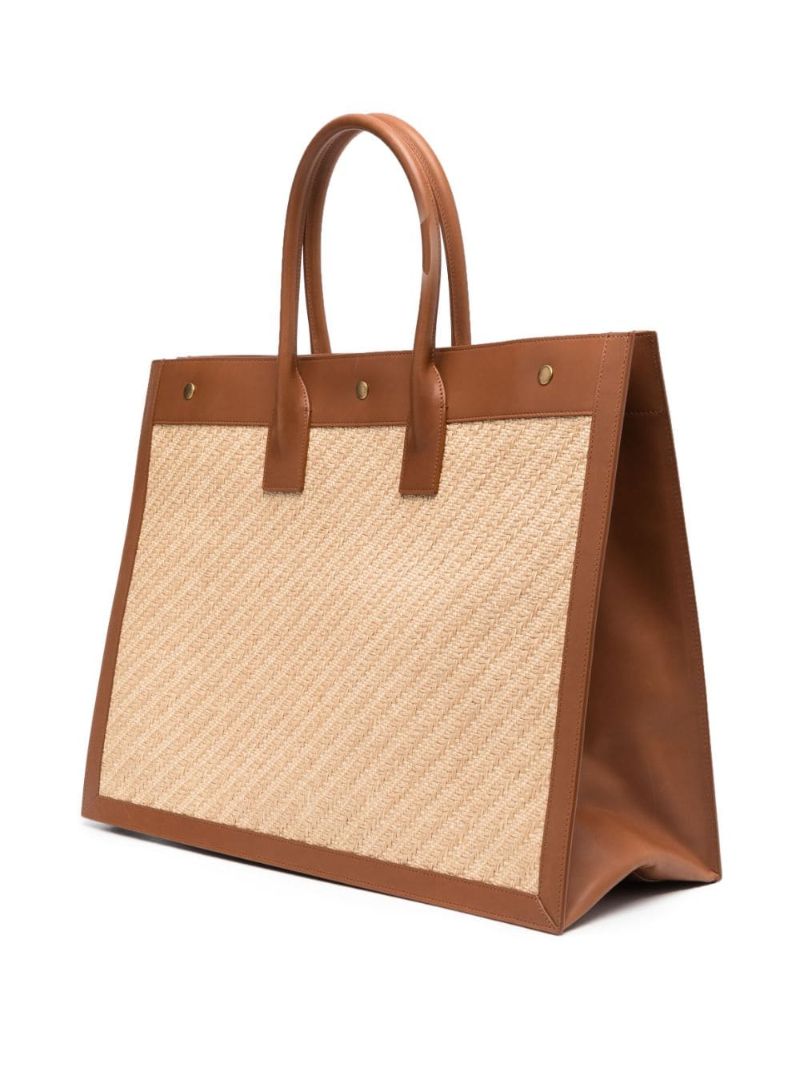 Neutral Rive Gauche Tote Bag