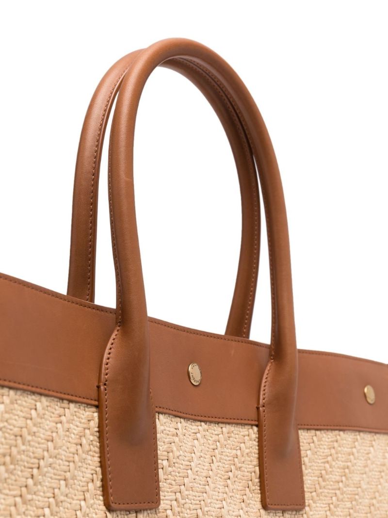 Neutral Rive Gauche Tote Bag