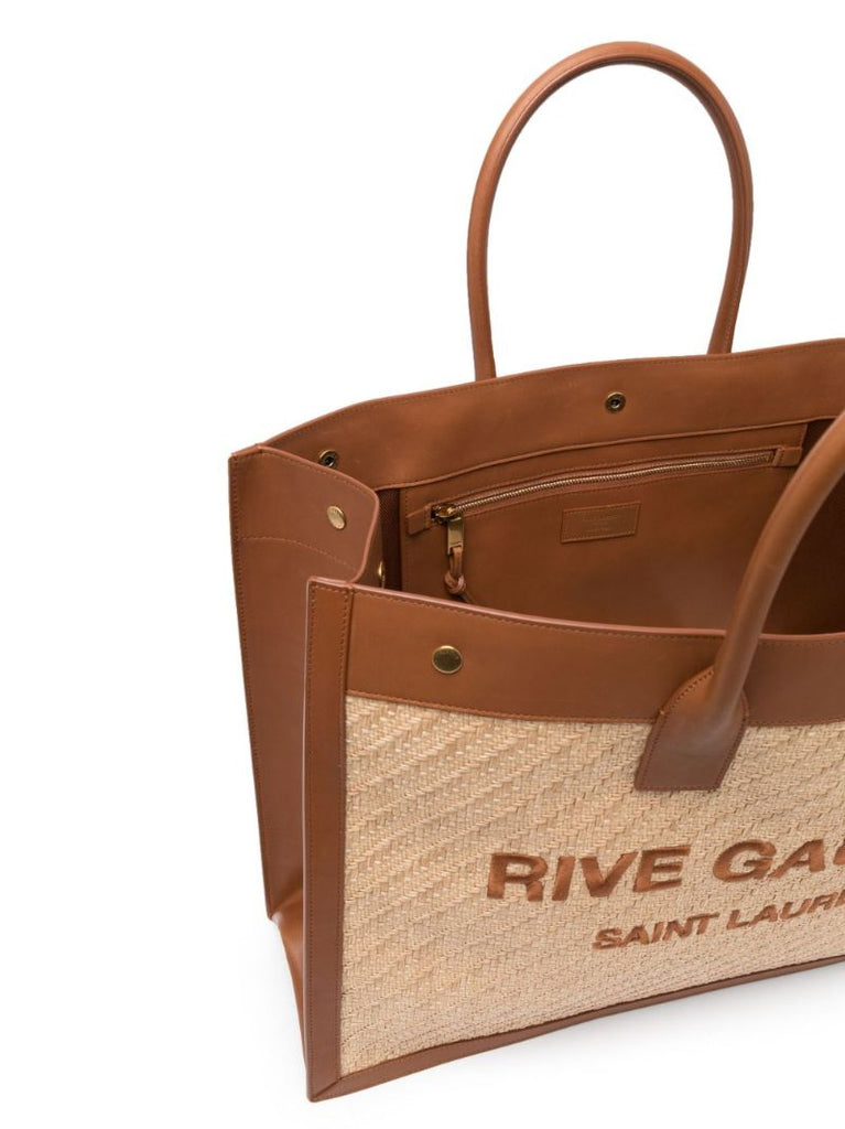 Neutral Rive Gauche Tote Bag