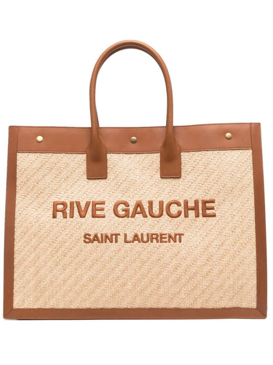 Neutral Rive Gauche Tote Bag