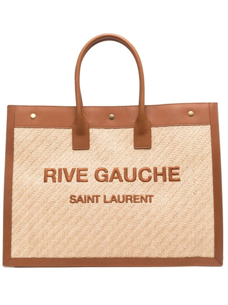 Neutral Rive Gauche Tote Bag