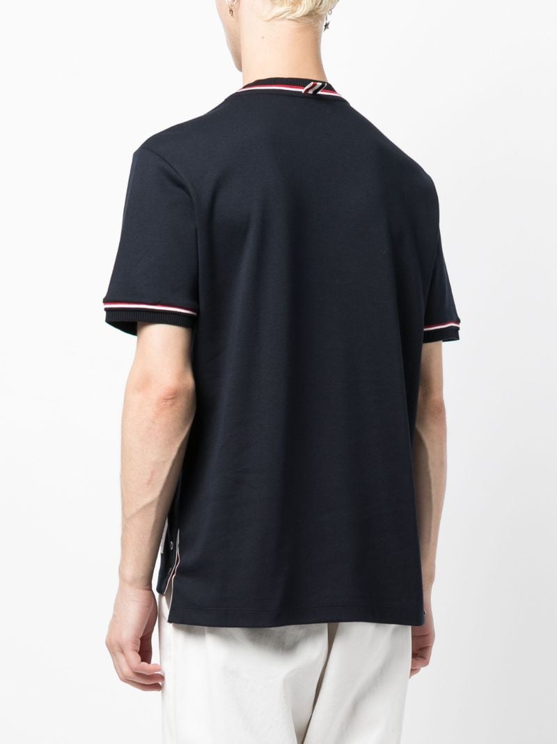 Blue Rwb Cotton T-shirt