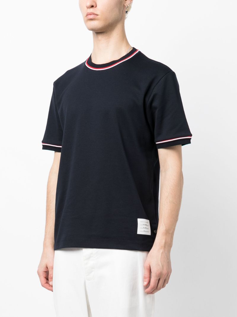 Blue Rwb Cotton T-shirt