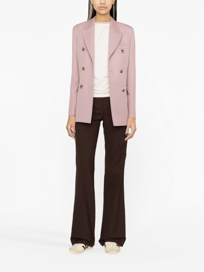 White Embroidered Logo Cotton T-shirt
