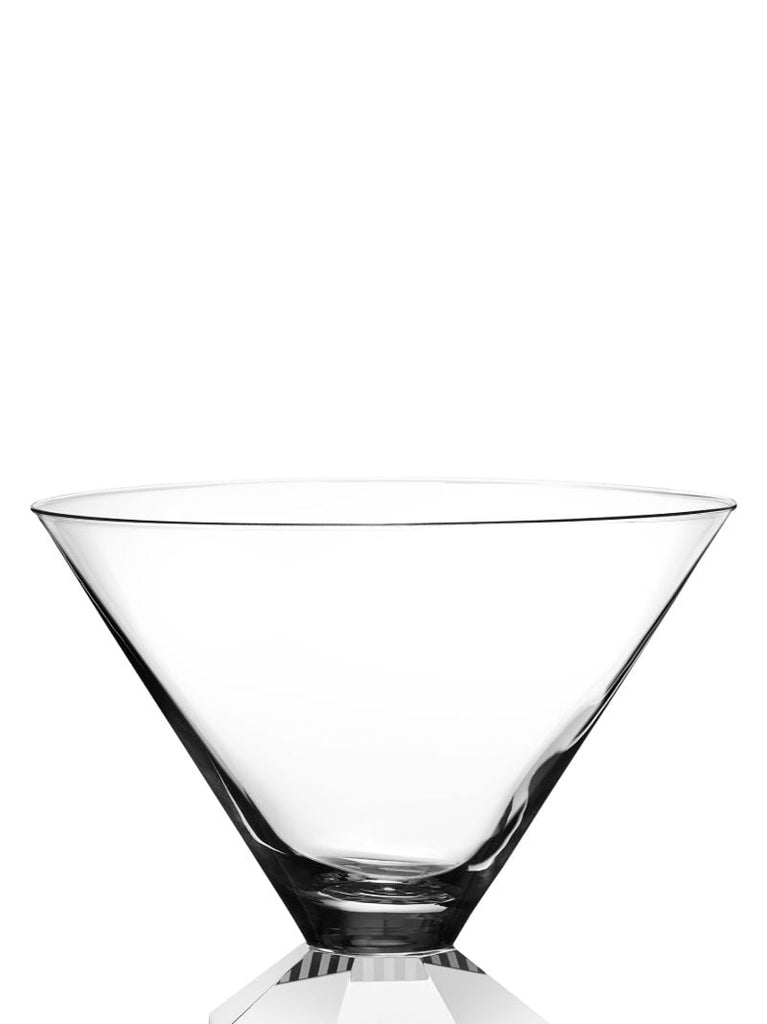 Clear Chelsea Crystal Cocktail Glass Set