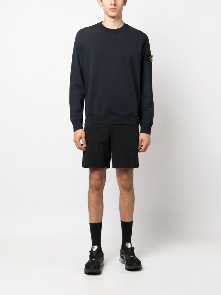 Blue Cotton Sweatshirt