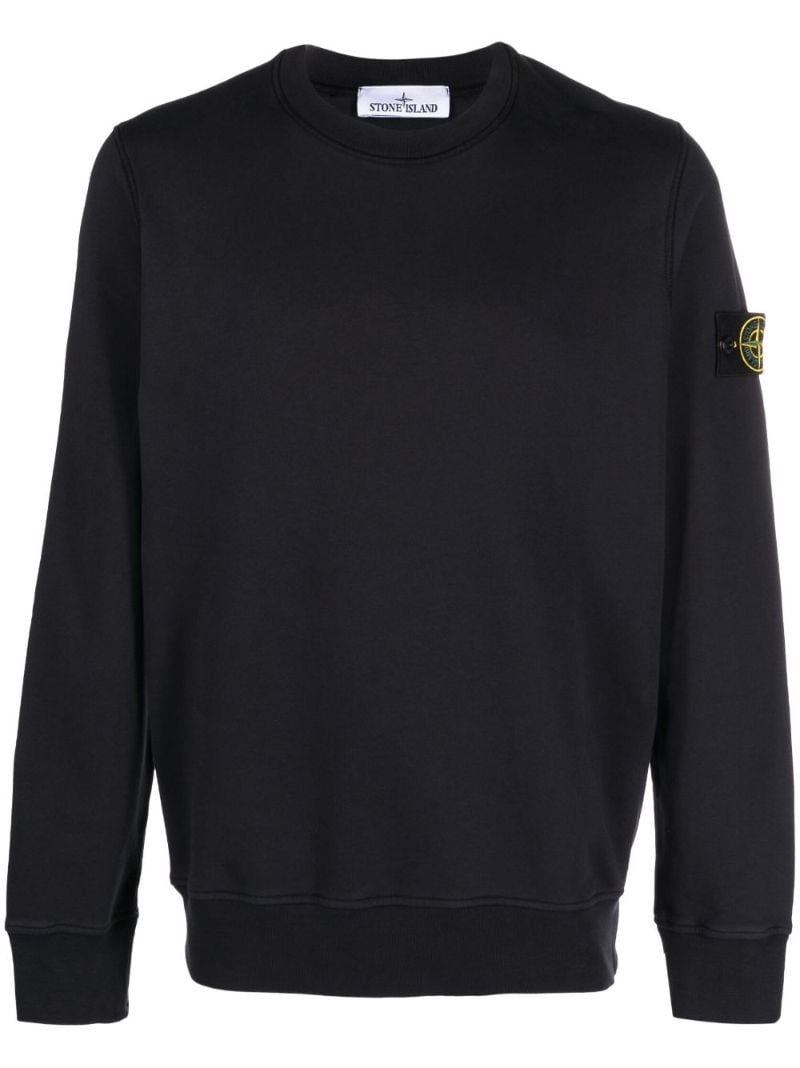 Blue Cotton Sweatshirt