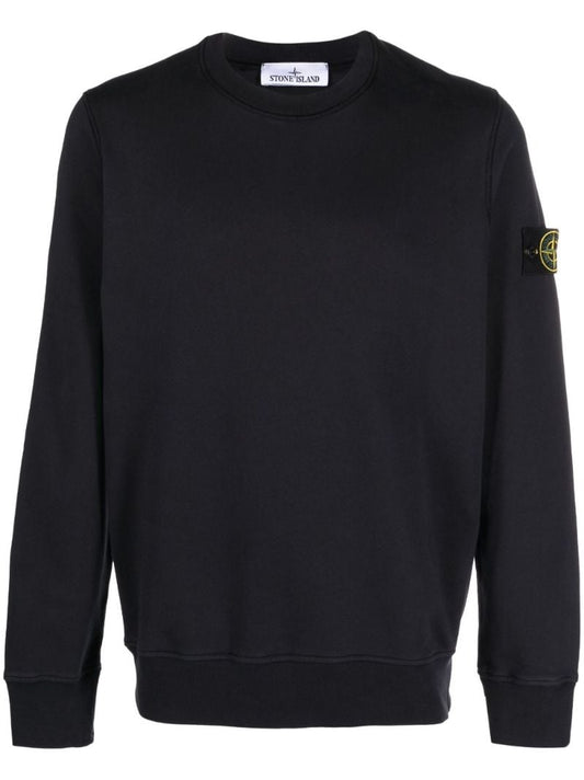 Blue Cotton Sweatshirt