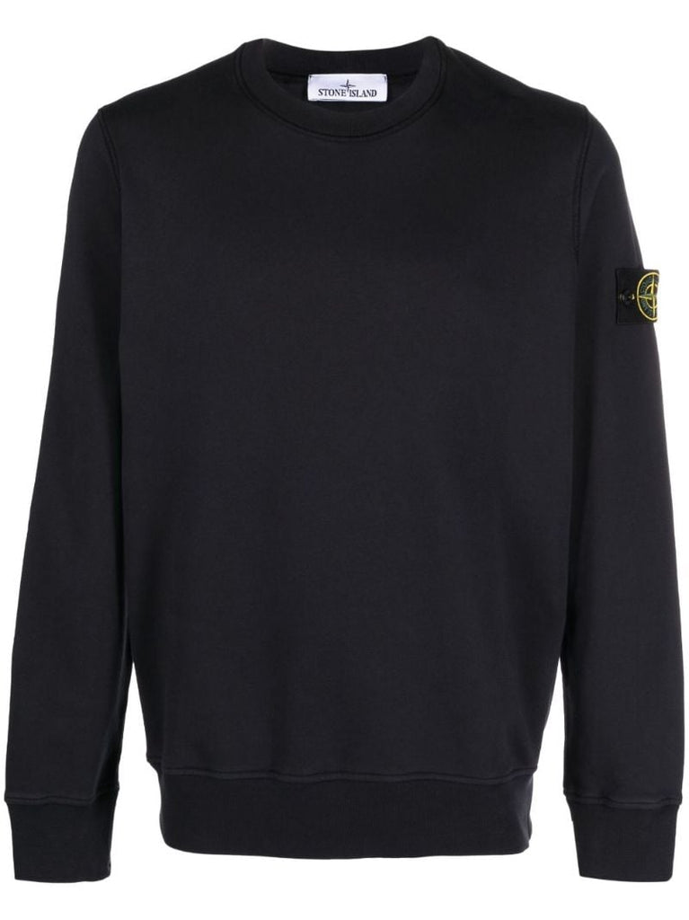 Blue Cotton Sweatshirt