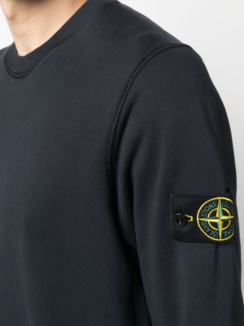 Blue Cotton Sweatshirt