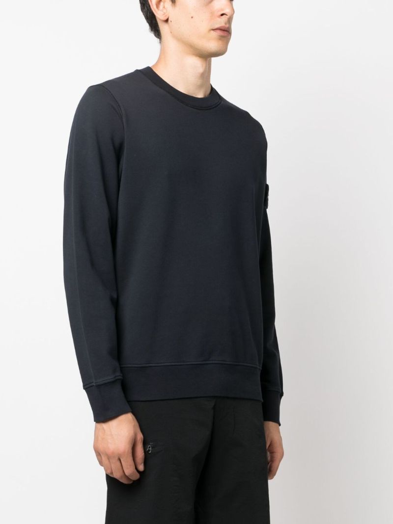 Blue Cotton Sweatshirt