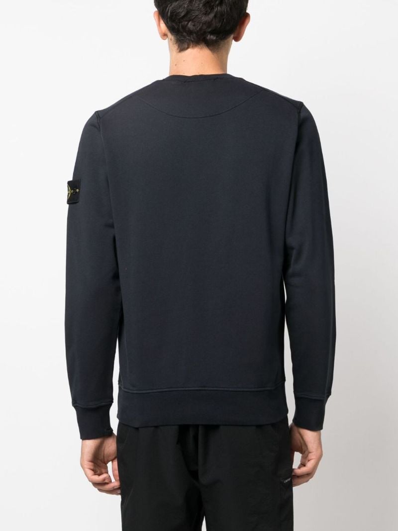 Blue Cotton Sweatshirt