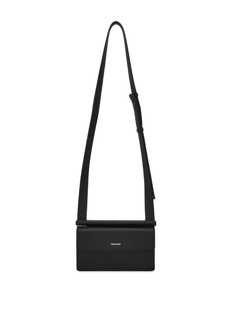 Black Multi-pocket Cross Body Bag