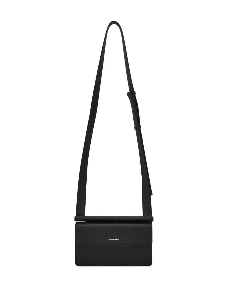 Black Multi-pocket Cross Body Bag