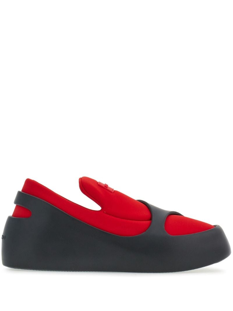 Two-tone Hybrid Slip-on Sneakers