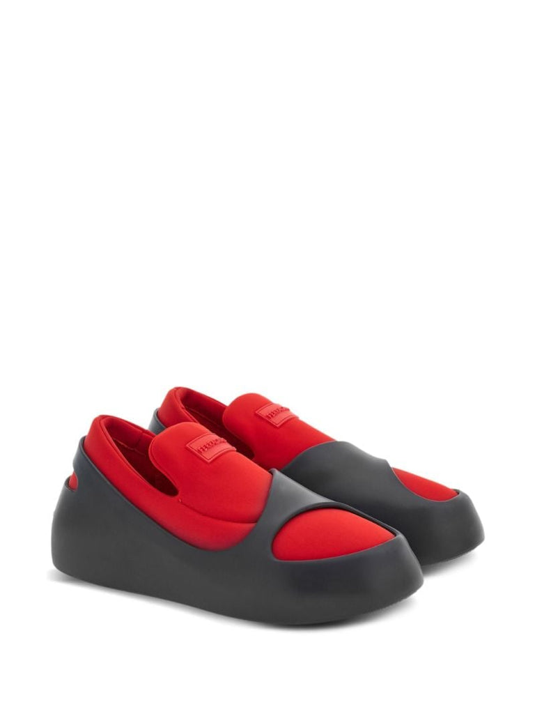 Two-tone Hybrid Slip-on Sneakers