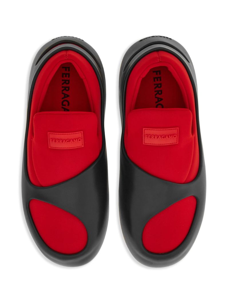 Two-tone Hybrid Slip-on Sneakers