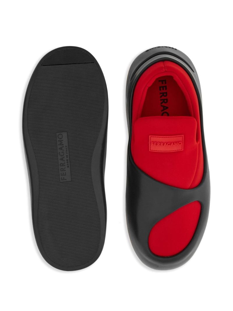 Two-tone Hybrid Slip-on Sneakers