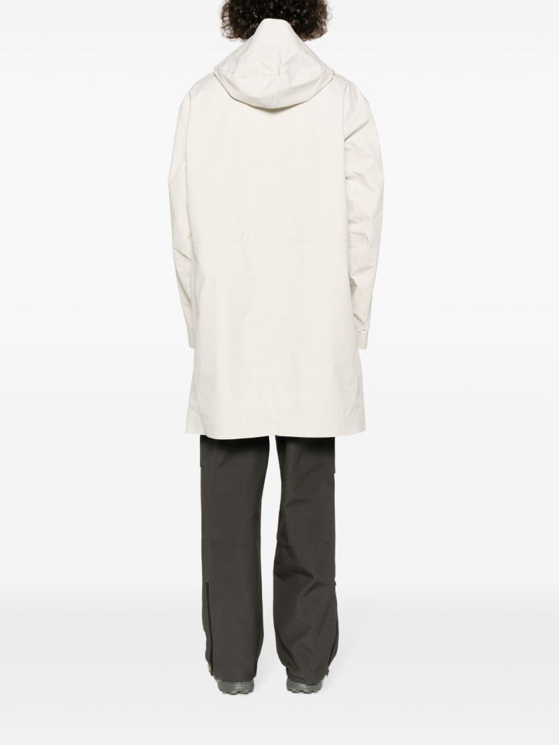 Neutral Stellina Hooded Coat