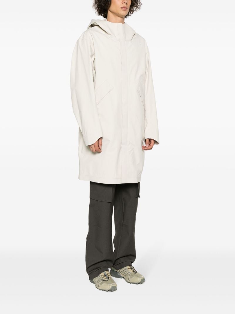 Neutral Stellina Hooded Coat