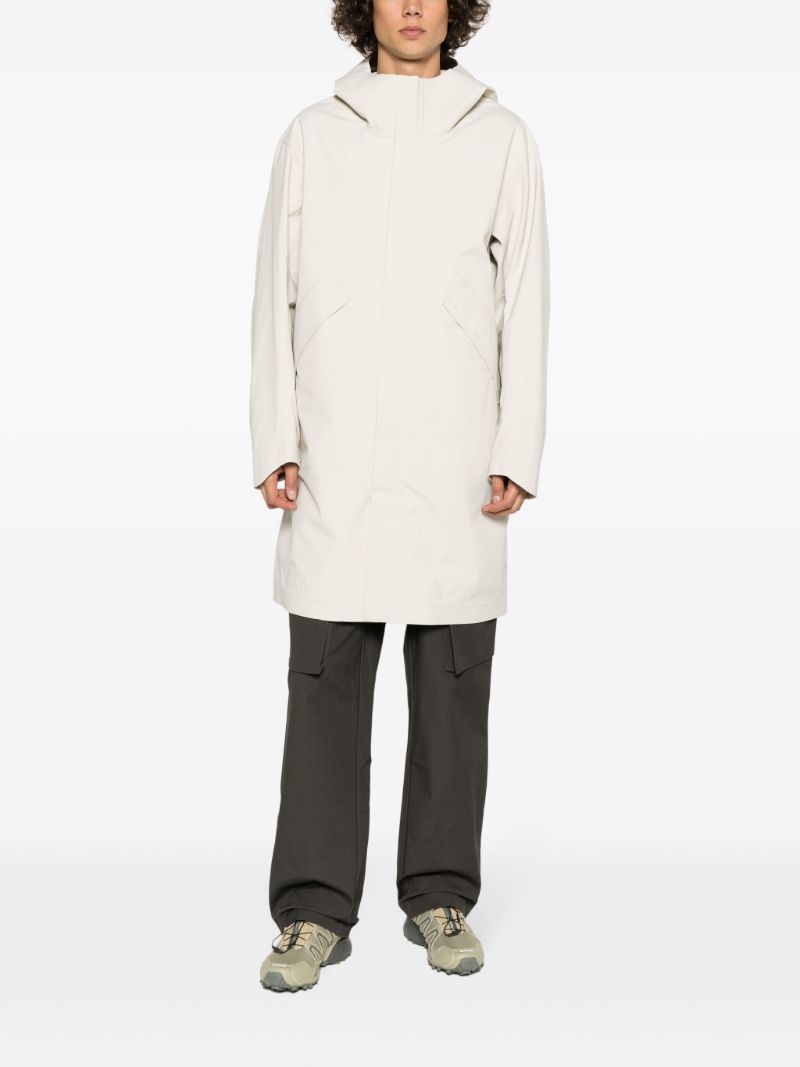 Neutral Stellina Hooded Coat