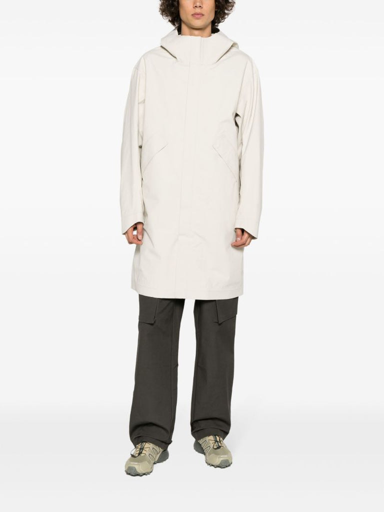 Neutral Stellina Hooded Coat