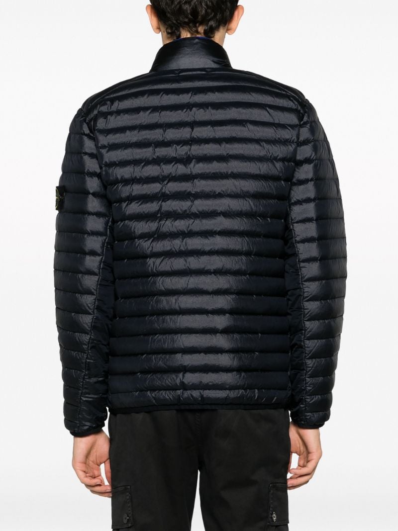 Blue Quilted Jacket