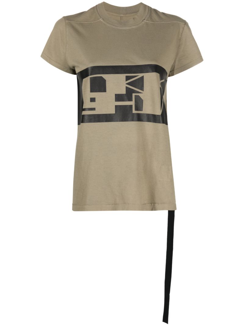 Green Logo-print Cotton T-shirt