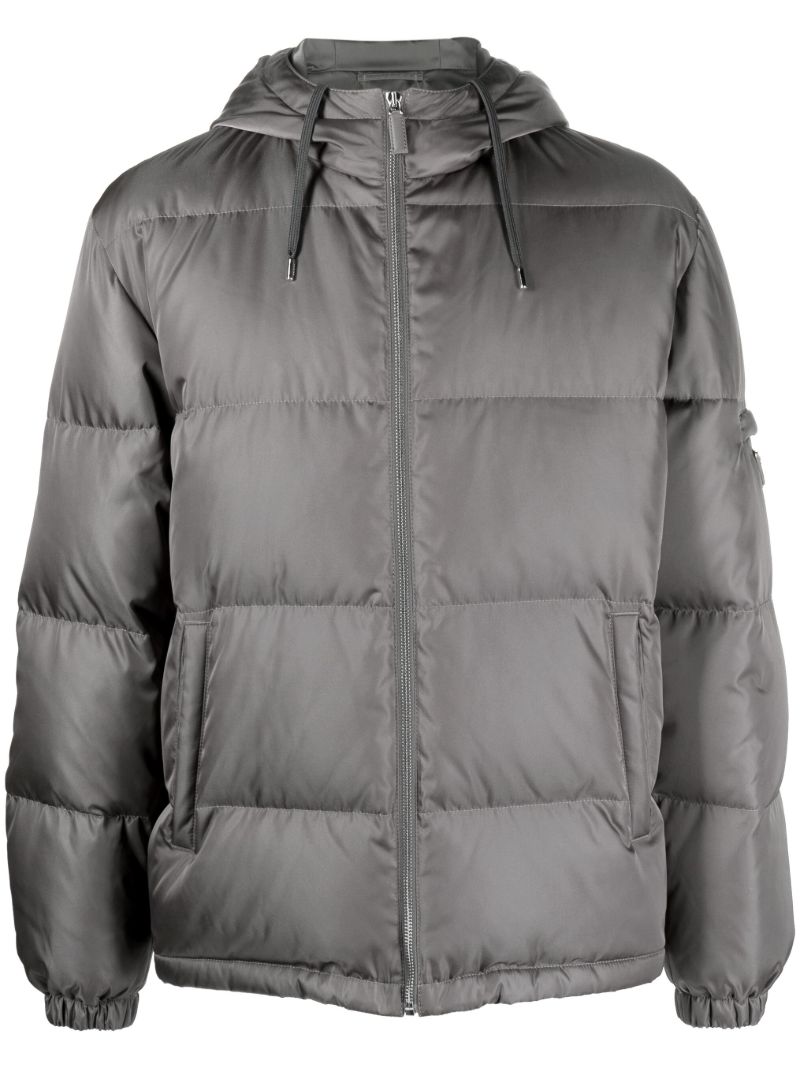 Grey Re-nylon Padded Jacket