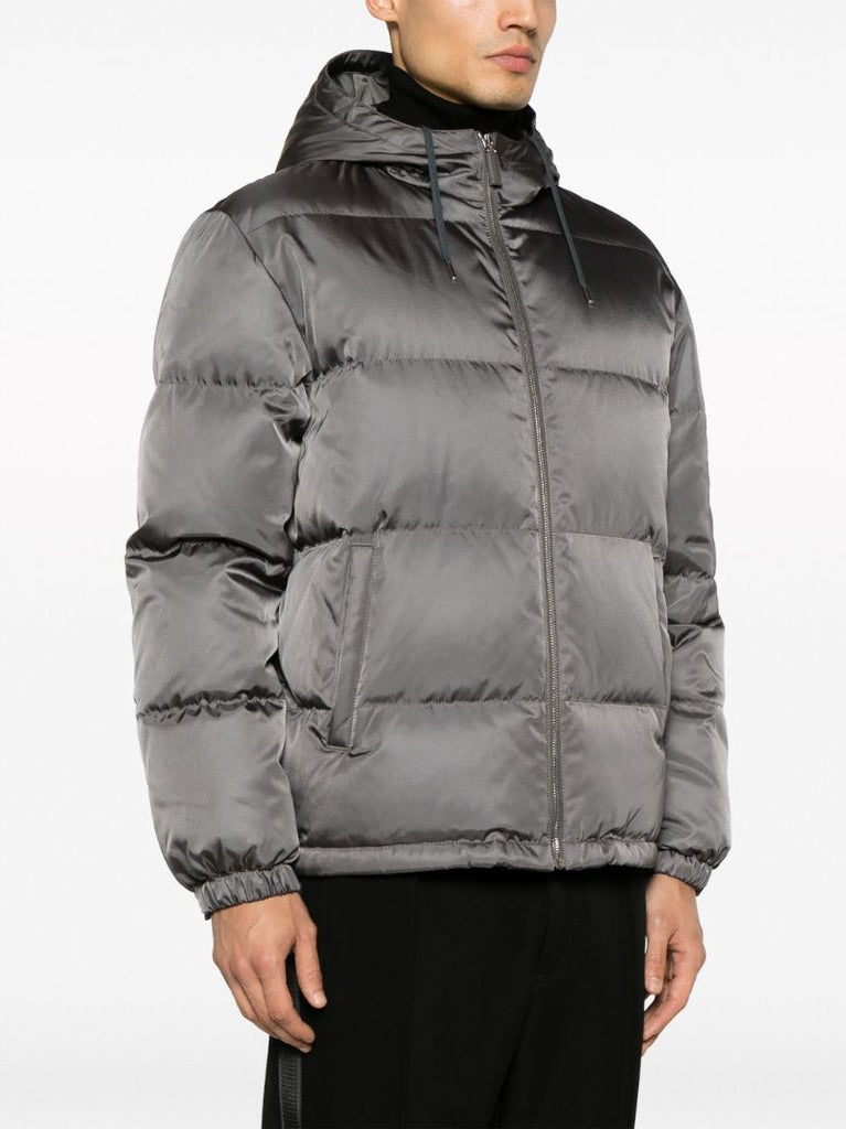 Grey Re-nylon Padded Jacket