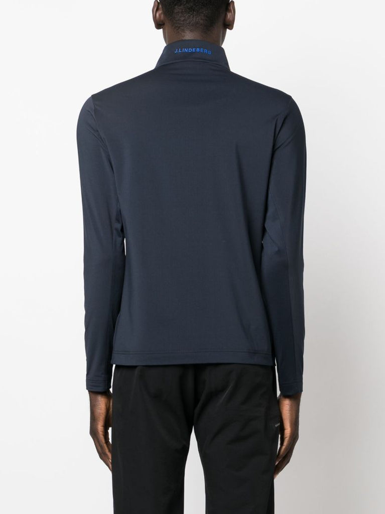 Blue Luke Half Zip Mid Layer Top