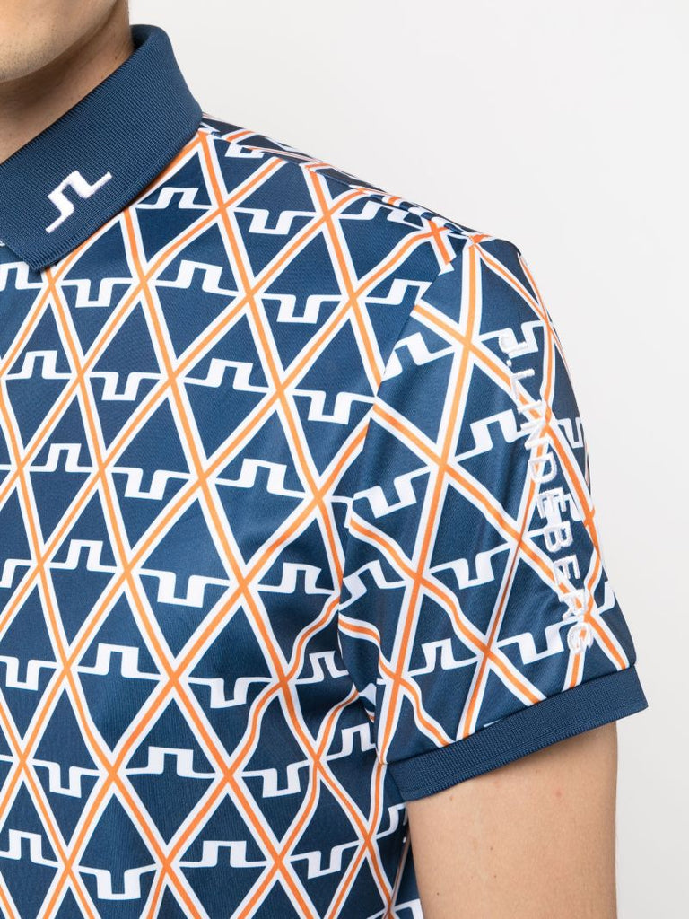 Blue Tour Tech Polo Shirt