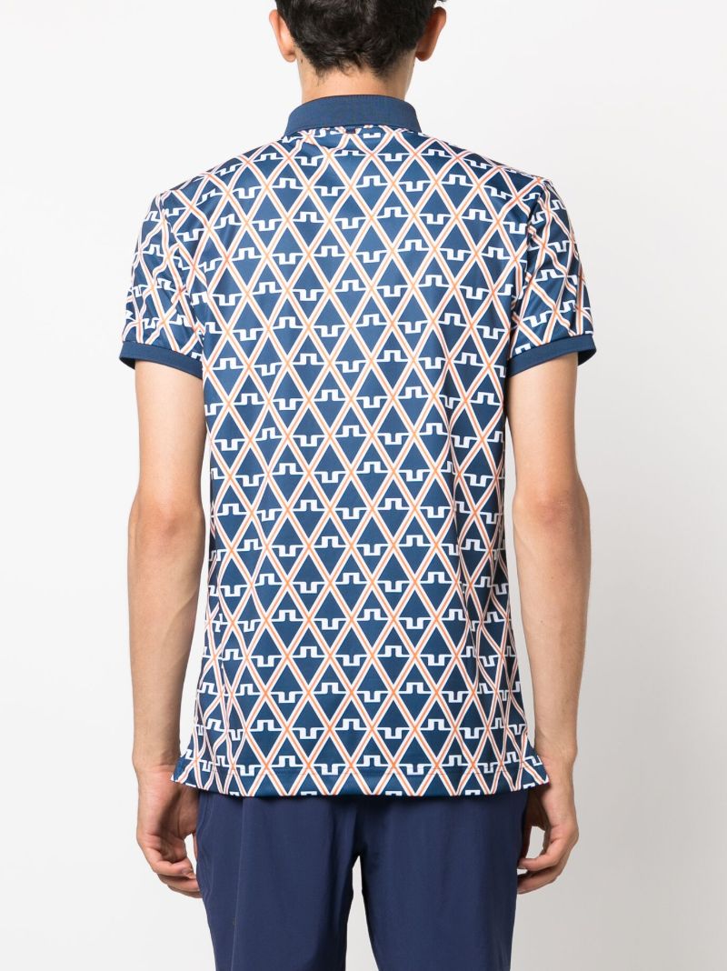 Blue Tour Tech Polo Shirt