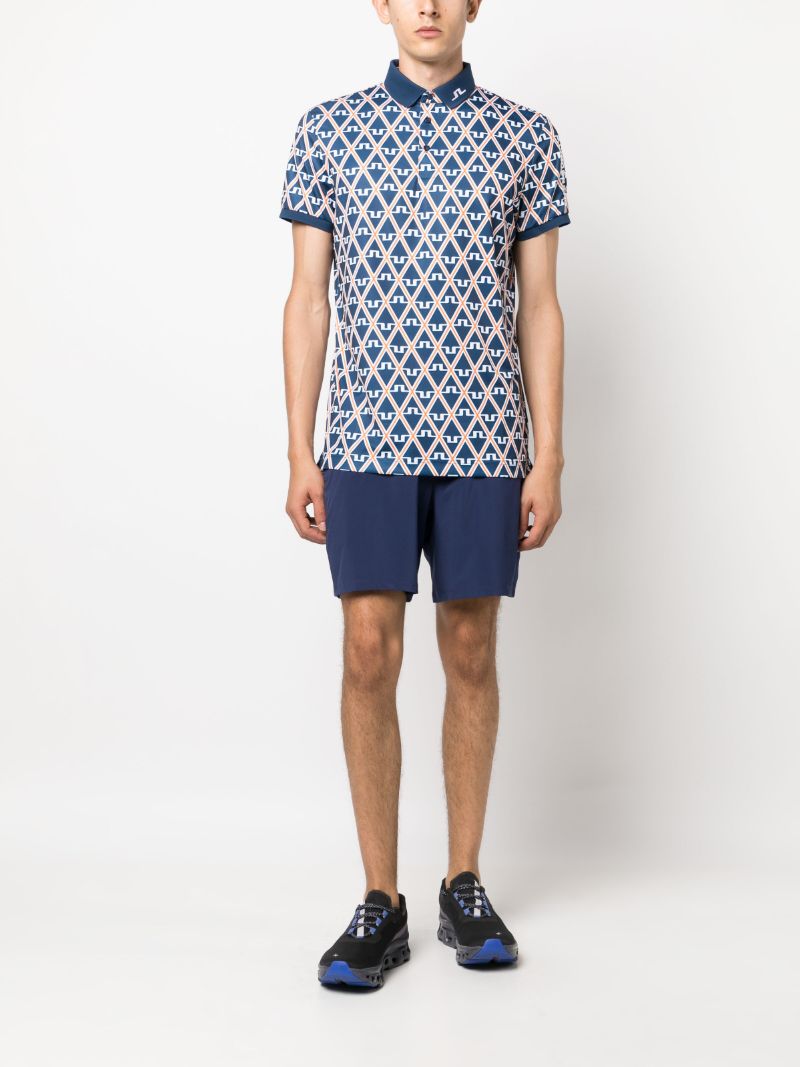 Blue Tour Tech Polo Shirt