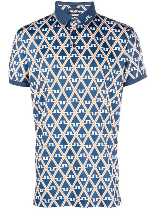 Blue Tour Tech Polo Shirt