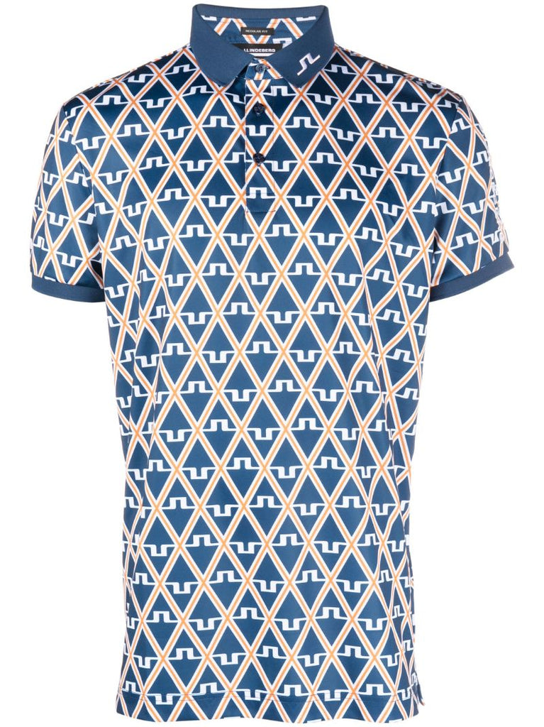Blue Tour Tech Polo Shirt