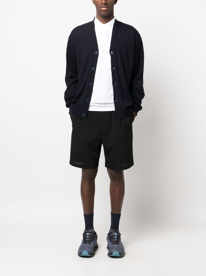 Blue Lucas Merino Wool Cardigan