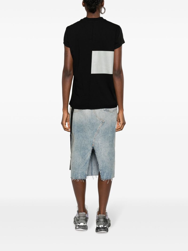 Black Logo-print Cotton T-shirt