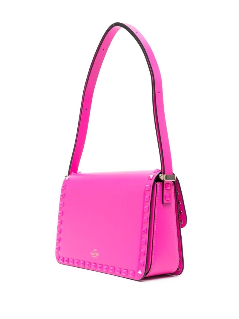 Pink Rockstud23 Shoulder Bag
