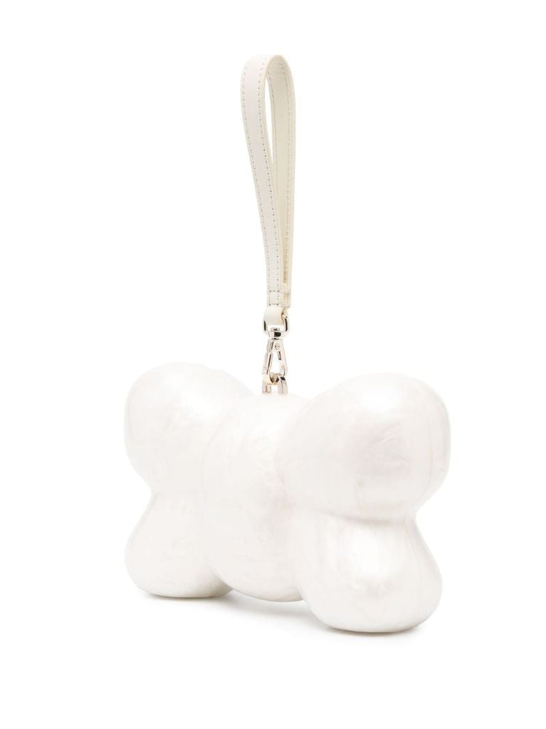 White Bow Mini Bag