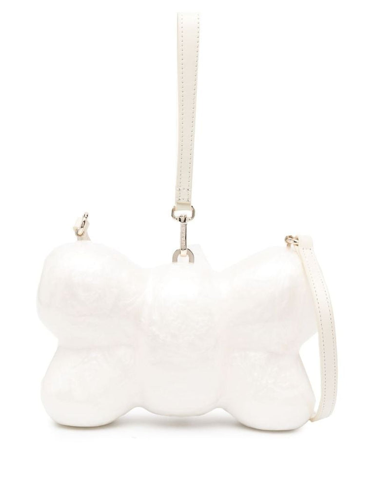 White Bow Mini Bag