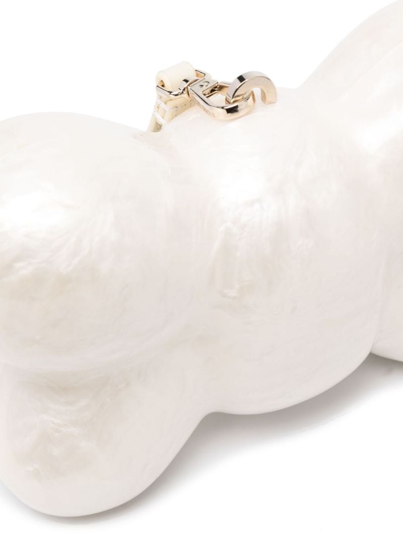 White Bow Mini Bag