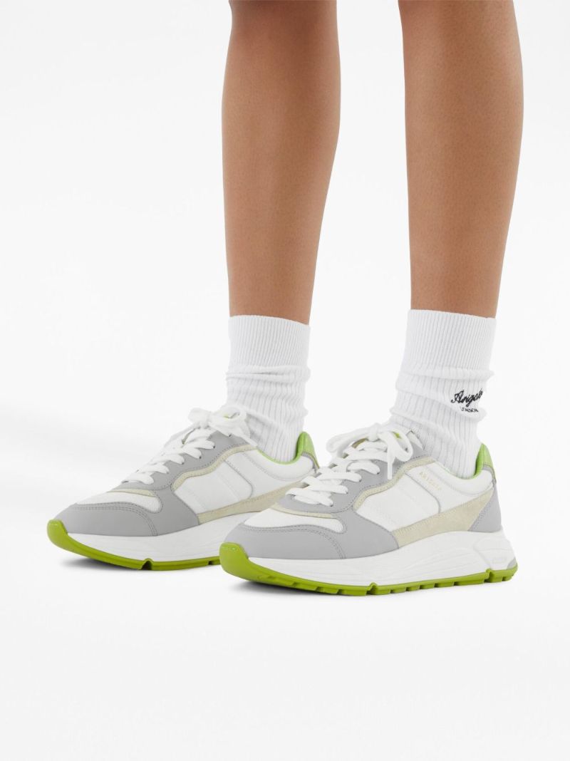 Grey Multi Panel Sneakers