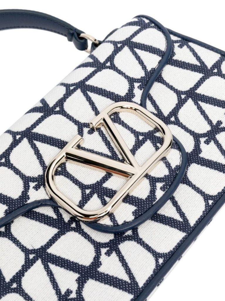 Blue Toile Iconographe Top Handle Bag