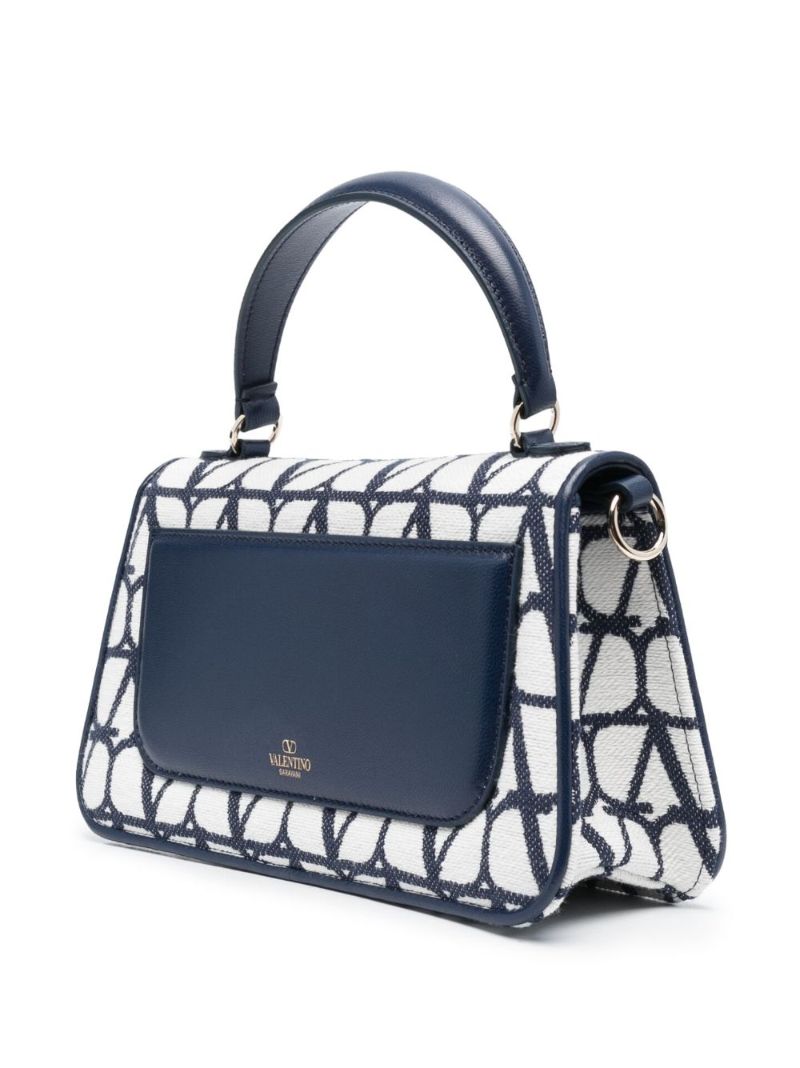 Blue Toile Iconographe Top Handle Bag