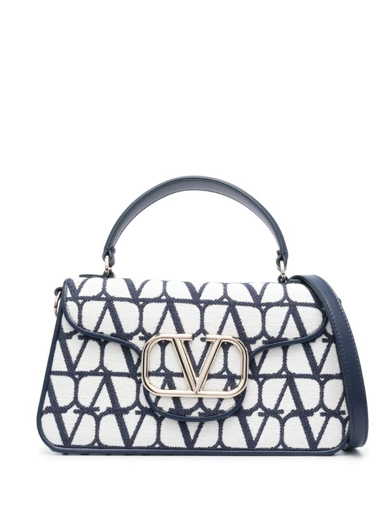 Blue Toile Iconographe Top Handle Bag