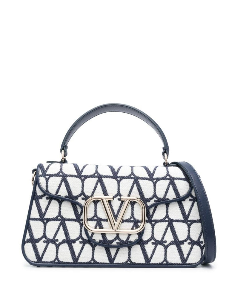 Blue Toile Iconographe Top Handle Bag