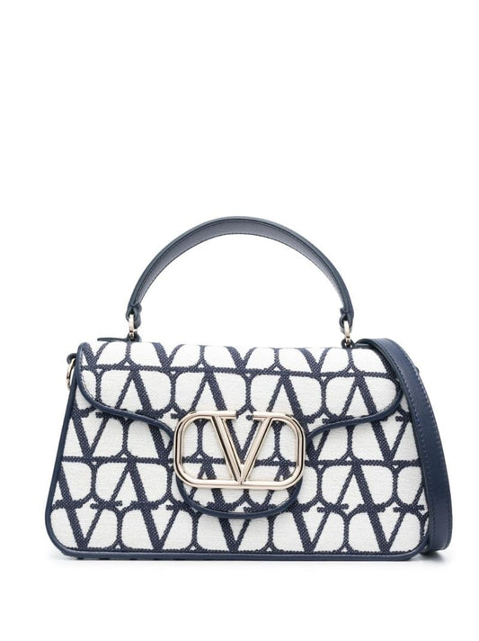 Blue Toile Iconographe Top Handle Bag