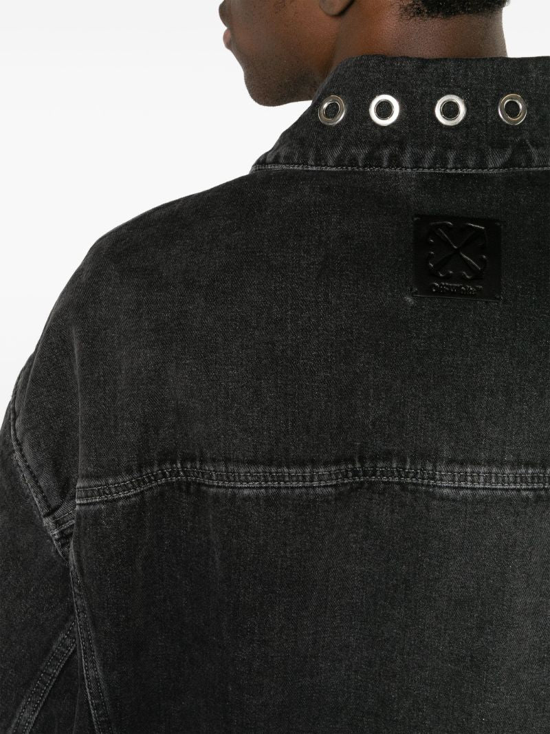 Grey Arrows Denim Jacket