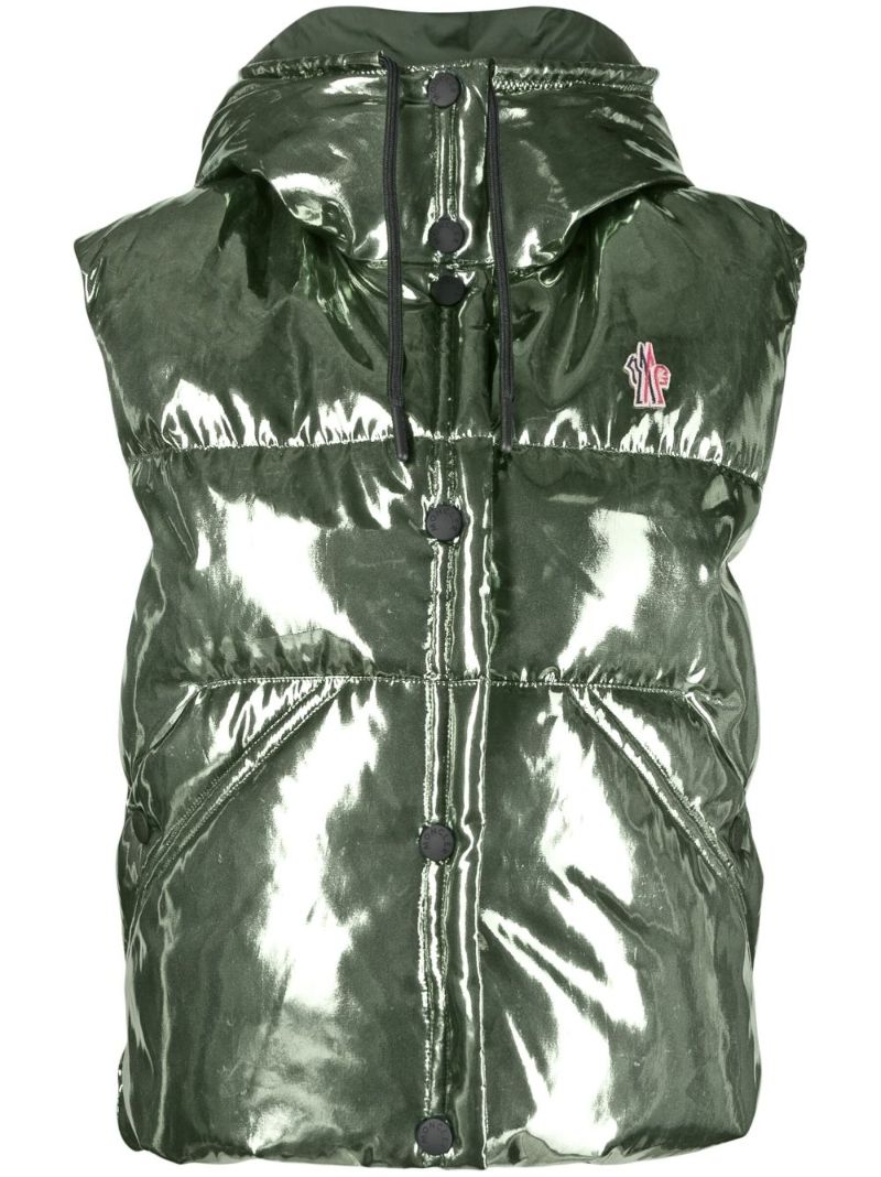 Green Ramees Padded Vest